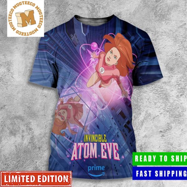 Invincible Atom Eve The Special Poster All Over Print Shirt