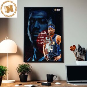 Jalen Pickett From Denver Nuggets Did It All In NBA Summer League Home Decor Poster Canvas