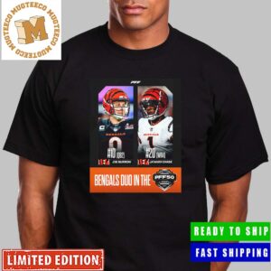 Joe Burrow And Ja Marr Chase Best Bengals Duo In The PFF50 Classic T-Shirt