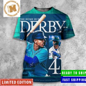 Julio Rodriguez The Home Run Derby Seattle 2023 41 Home Runs In Round 1 All Over Print Shirt