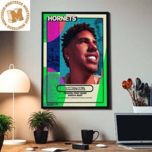 Lamelo Ball Charlotte Hornets Home Decor Poster Canvas