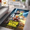 Lego Star Wars III The Clone Wars Poster Area Rug Home Decor