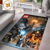 Lego The Jurassic World Original Poster Area Rug Home Decor