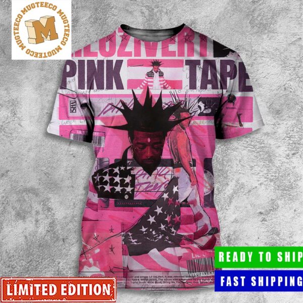 Lil Uzi Vert Pink Tape New Album Art All Over Print Shirt