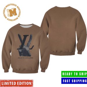 Louis Vuitton Peace And Love By Kim Jones Unisex Sweater