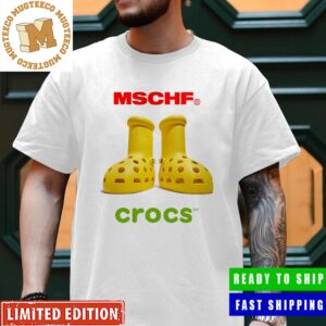 MSCHF And Crocs Collaboration Bg Yellow Boot Unisex T-Shirt