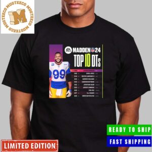 Madden NFL 24 Top 10 DTs The Boys Up Front Vintage T-Shirt