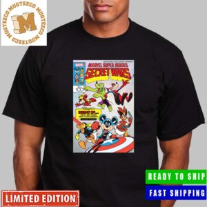 Marvel x Disney 100 Variant  Cover Marvel Super Heroes Secret Wars Unisex T-Shirt