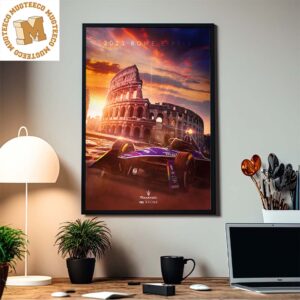 Maserati MSG Racing 2023 Rome E Prix Home Decor Poster Canvas