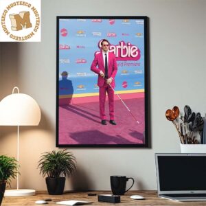 Matt Murdock Arrives At The Barbie World Premiere Home Decor Poster Canvas