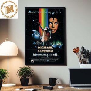 Michael Jackson Moonwalker An Adventure Movie Like No Other Home Decor Poster Canvas