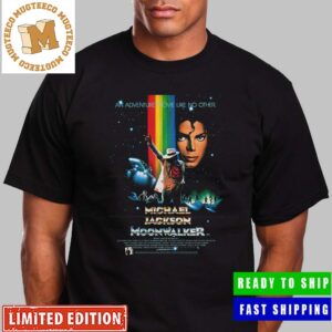 Michael Jackson Moonwalker An Adventure Movie Like No Other Vintage T-Shirt