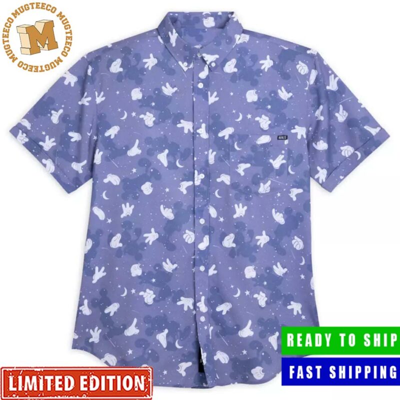 Louis Vuitton Mickey Mouse Blue Hawaiian Shirt, Short - LIMITED