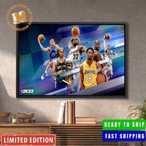NBA 2K23 Legends From The 00s Era Home Decor Poster Canvas