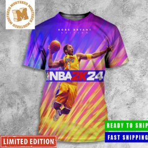 NBA 2K24 Kobe Bryant Edition Official Cover Athlete By Kobe Bryant All Over Print Shirt