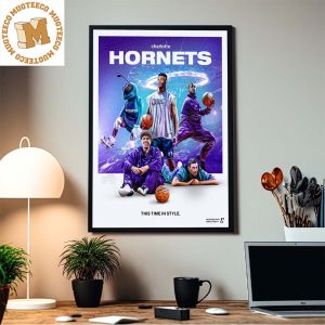NBA Charlotte Hornets This Time In Style Home Decor Poster Canvas
