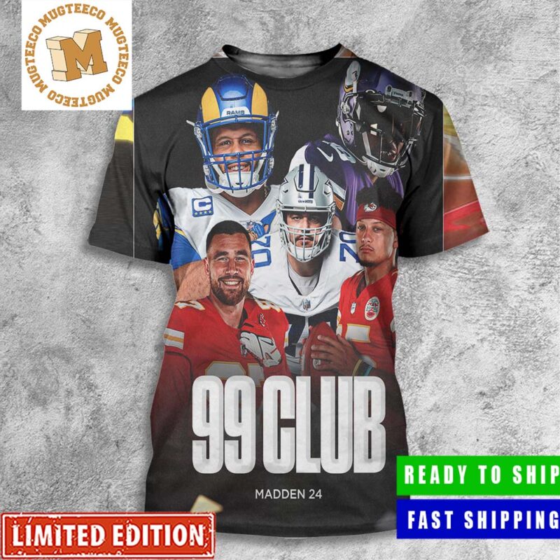 New Ea Sports Nfl 99 Clubs Madden 24 Poster Shirt