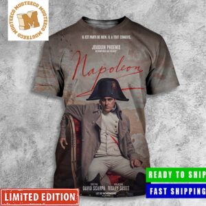 Napoleon The French Poster For Ridley Scott And Starring Joaquin Phoenix All Over Print Shirt
