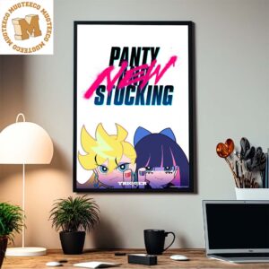 New Panty And Stocking Trigger Starting A New Project Home Decor Poster Canvas