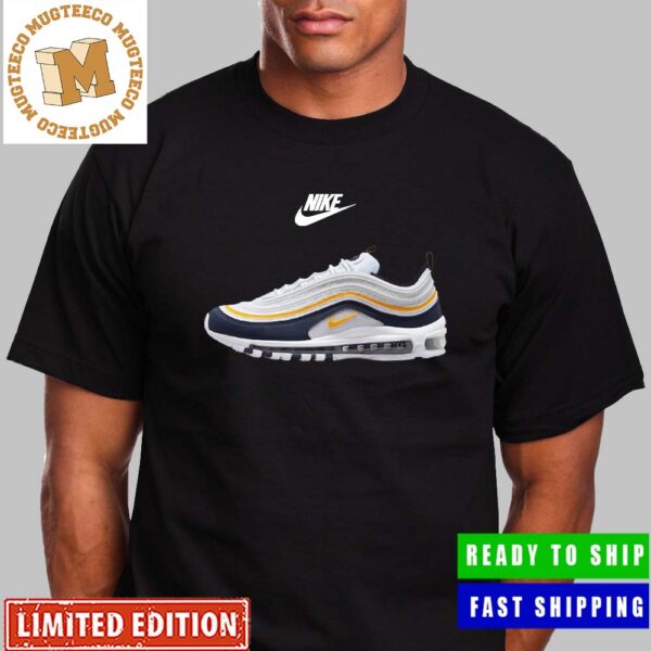 Nike Air Max 97 Michigan Sneaker Gift For Fans Classic T-Shirt