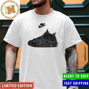 Nike Air More Uptempo Black Mocha Sneaker Unisex T-Shirt