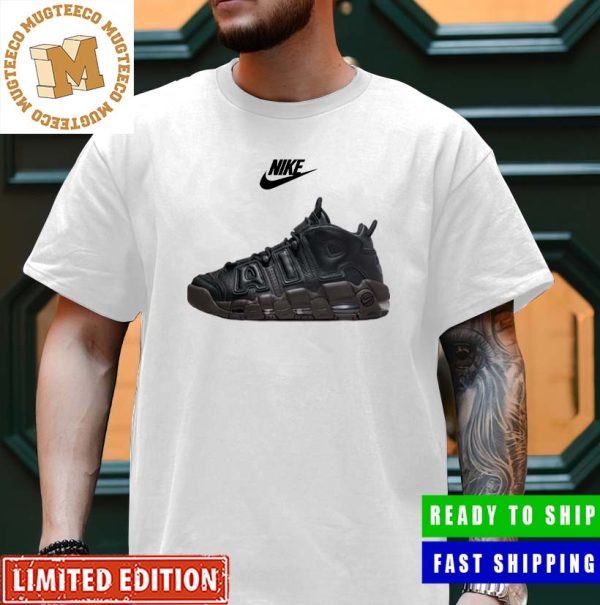 Nike Air More Uptempo Black Mocha Sneaker Unisex T-Shirt