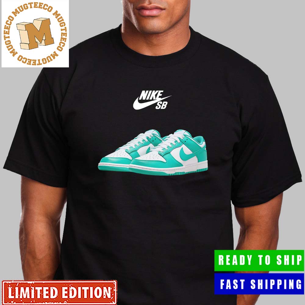 Nike Dunk Low Clear Jade Drops July 20 Sneaker Unisex T-Shirt