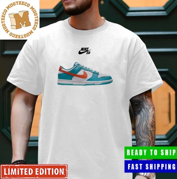 Nike Dunk Low Miami Dolphins Sneaker Unisex T-Shirt