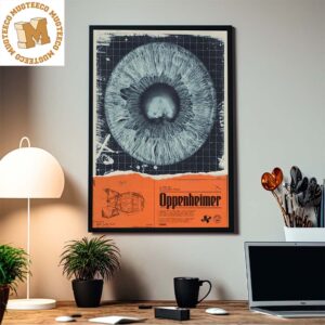 Oppenheimer By Christopher Nolan Detail Print Home Decor Poster Canvas
