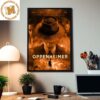 Oppenheimer A Film By Christopher Nolan Los Angeles Promo Home Decor Poster Canvas