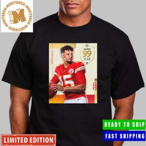 Patrick Mahomes From Kansas City Chiefs In Madden NFL 99 Club Unisex T-Shirt