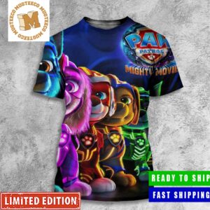 Paw Patrol The Mighty Movie All Over Print Shirt