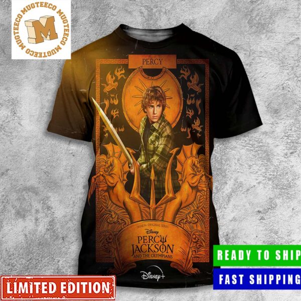 Percy Character Poster For Percy Jackson And The Olympians All Over Print Shirt