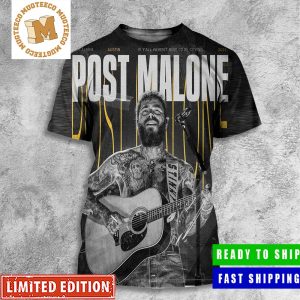 Post Malone Austin New Album If You All Were not Here I Would Be Crying Al Over Print Shirt