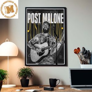 Post Malone Austin New Album If You All Were not Here I Would Be Crying Home Decor Poster Canvas