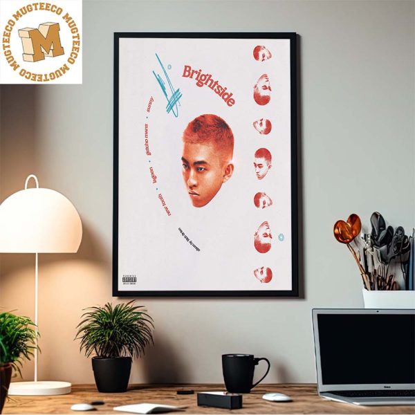Rich Brian Brightside 88 Rising Los Angeles Head In The Clouds Home Decor Poster Canvas