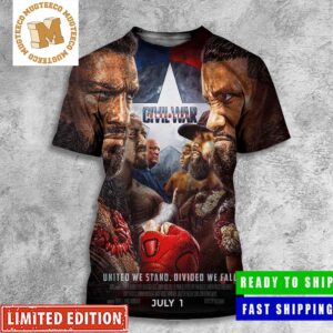 Roman Reigns Vs The Usos Bloodline Civil War All Over Print Shirt