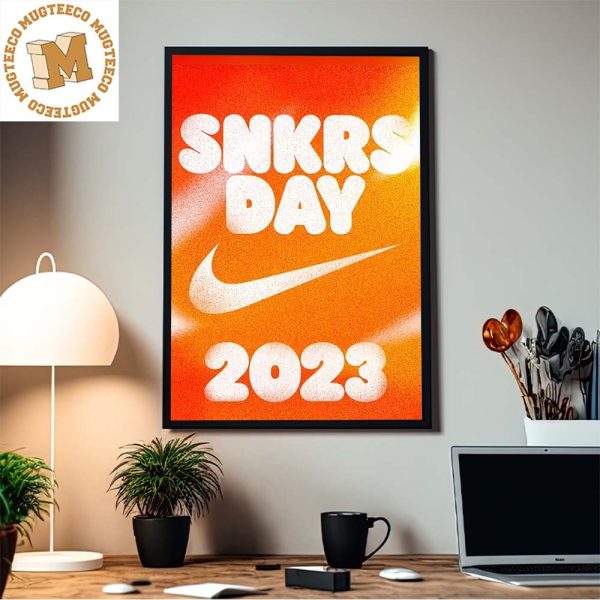 SNKRS Day 2023 Nike September 9th Home Decor Poster Canvas