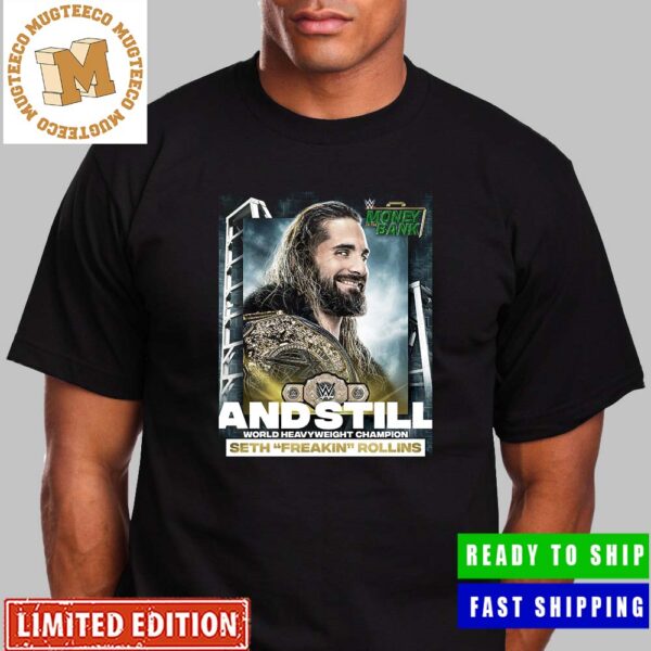 Seth Rollins Retains At WWE Money In The Bank World Title Match Unisex T-Shirt