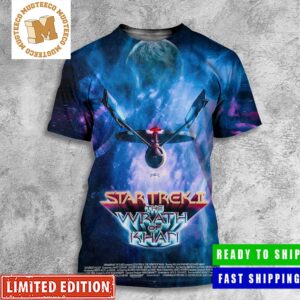 Star Trek II The Wrath Of Khan All Over Print Shirt