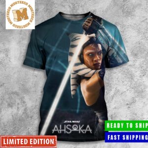 Star Wars Ahsoka New Poster Streaming August 23 All Over Print Shirt