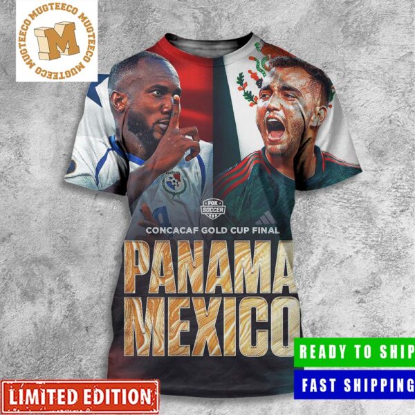 The 2023 Concacaf Gold Cup Final Panama Vs Mexico All Over Print Shirt