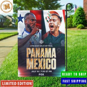 The 2023 Concacaf Gold Cup Final Panama Vs Mexico Decor Garden House Flag