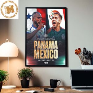 The 2023 Concacaf Gold Cup Final Panama Vs Mexico Home Decor Poster Canvas