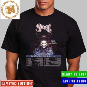 The Band Ghost Re Imperatour USA 2023 Unisex T-Shirt