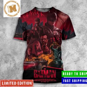 The Batman 2022 Unmask The Truth All Over Print Shirt
