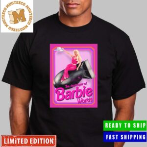 The Destroyer Of Barbie Worlds Barbenheimer Barbie Movie x Oppenheimer Unisex T-Shirt