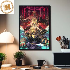 The Legend of Zelda Tears of the Kingdom Link Zelda And Ganondorf Home Decor Poster Canvas