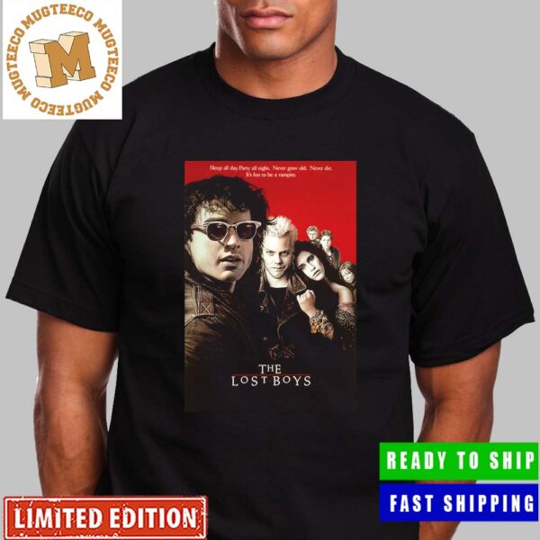 The Lost Boys 1987 Official Poster Vintage T-Shirt