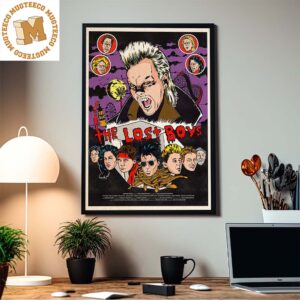 The Lost Boys Comic 80s Style By Anteo Perez Home Decor Poster Canvas